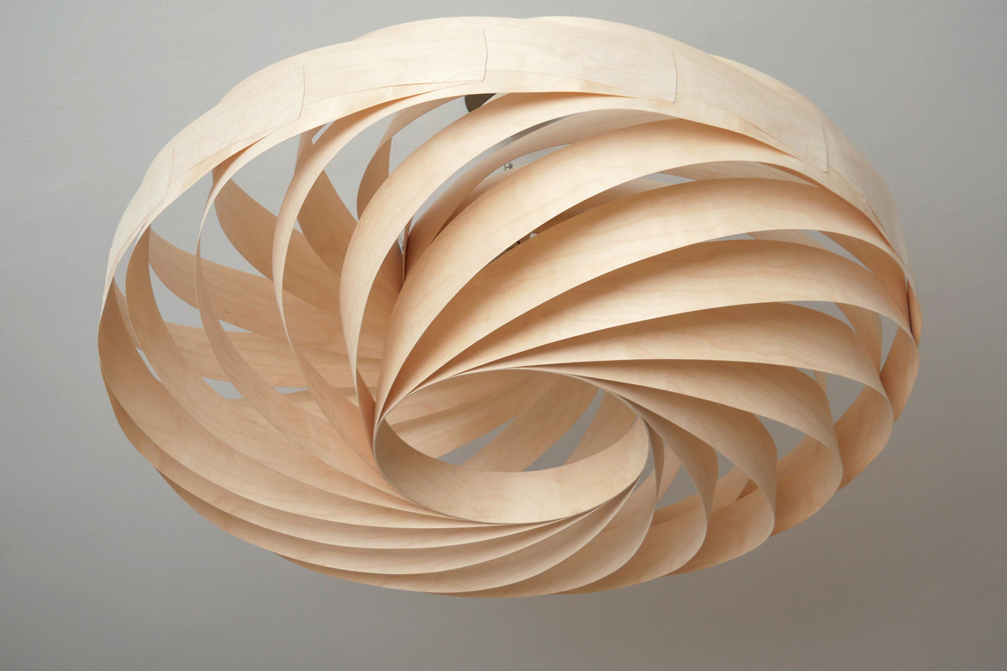 L21B, 60-80cm Handmade  birch wood pendant lamp